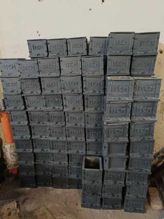 15X15 Rust Proof Cast Iron Cube Mould With 6.5 Kg Weight Application: Compression Testing