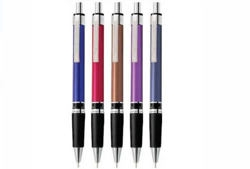 5 Piece 6 Inch 10 Gram Smooth Writing Plastic Body Ball Pens  Blue