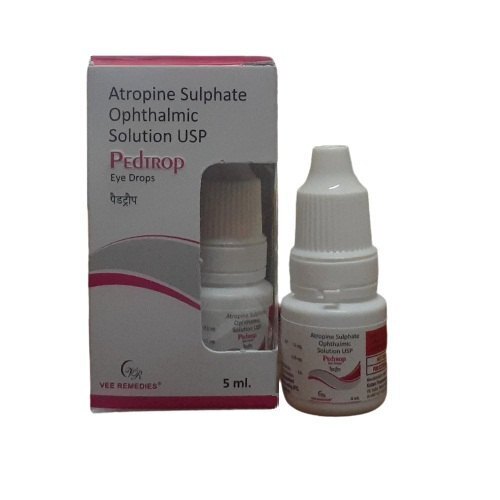 Multicolor Atropine Sulphate Ophthalmic Solution Usp Eye Drops at Best Price in Anantnag