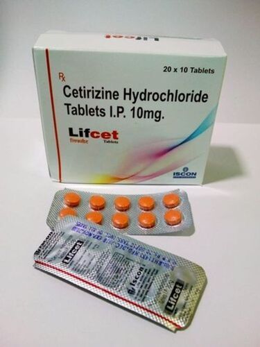 Cetirizine Hydrochloride Tablets 20x10 Pack