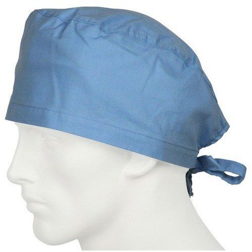 Environmentally Friendly Prevents Heavy Sweating Disposable Surgical Blue Cap Length: 4-7 Inch (In)