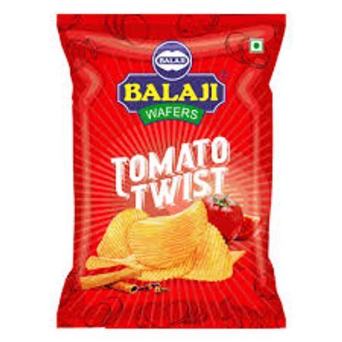 Finely Sliced And Tangy Blend Crisp And Delicious Balaji Tomato Twist Wafers, 18 Grams