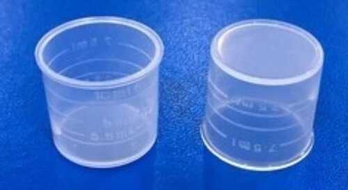 Plastic Measuring Cup Upto 20 Ml With Round Shape and Leak Proof