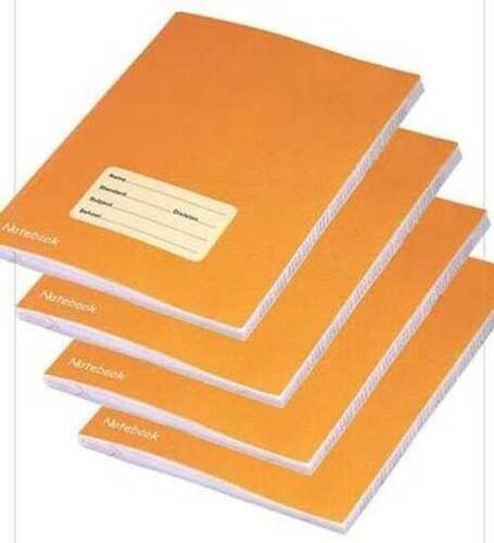 Bright Paper Rectangular Shape School Notebook