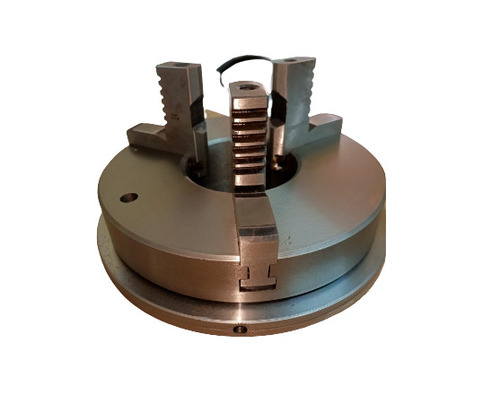 Cast Iron Machine Chuck - 315 mm Size, Silver Finish with Rust Proof and High Precision Performance | Durable, Easy to Clean, Sturdy Design