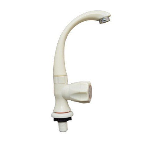 1/2 Inch Round Shape Material Pvc White Big Swan Neck Water Tap