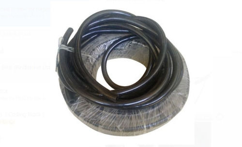 1/5 Inch 2 MM Thick Female Connection Type Round Rubber Vacuum Pipe