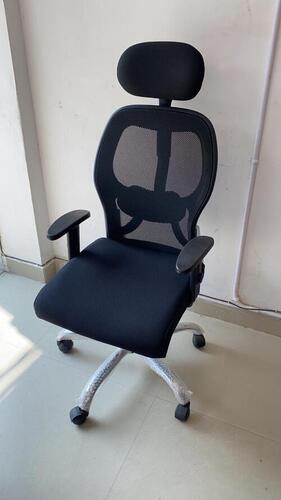 Fabric 54 Inches Width Polyester Modern Black Mesh Executive Chair