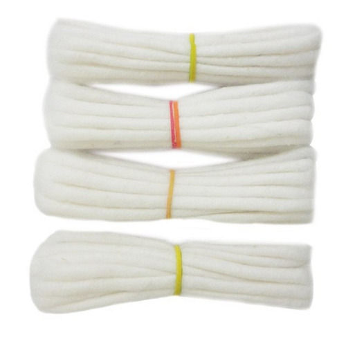 White Cotton Wicks Roll Use In Temple And Home For Prayer Purposes