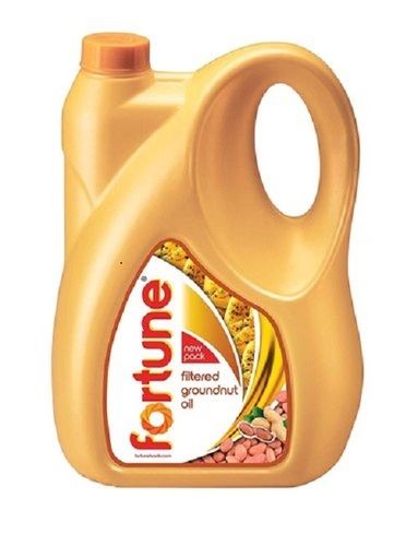 Fortune Filtered Groundnut Oil With Nutritious Healthy And No Added Preservatives