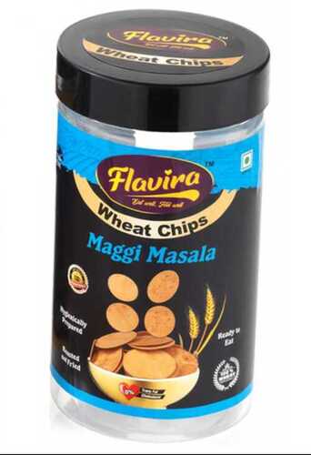 Maggi Masala Wheat Chips With 0% Trans Fat/Cholesterol, Round Shape