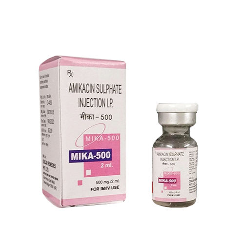 MIKA-500 Amikacin Sulphate 500 MG Antibiotic Injection