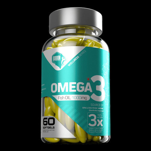 Omega 3 Fish Oil 1000mg Capsules