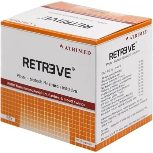 Retreve Capsules, Pack Of 10 X 10 Capsules  General Medicines