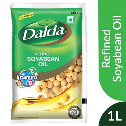 100 Percent Pure And Organic Dalda Soyabean Refined Oil, Pack Size 1 Ltr