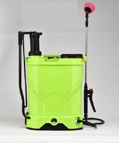 Grey Plastic 18 Liter Manul With Battery Oprated Agricultural Sprayer