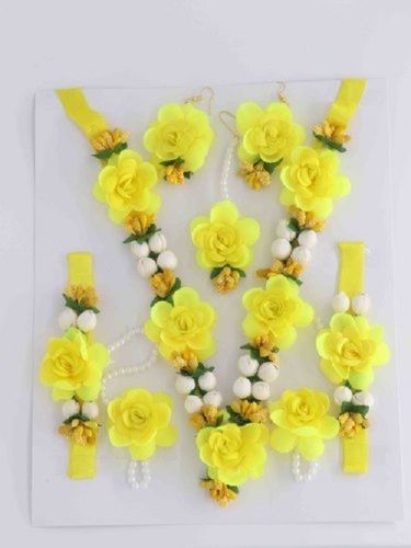 Artificial Flower Necklace Set