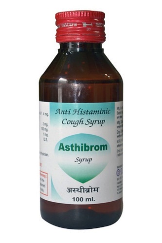 Asthibrom Anti Histaminic Cough Syrup, 100 ml