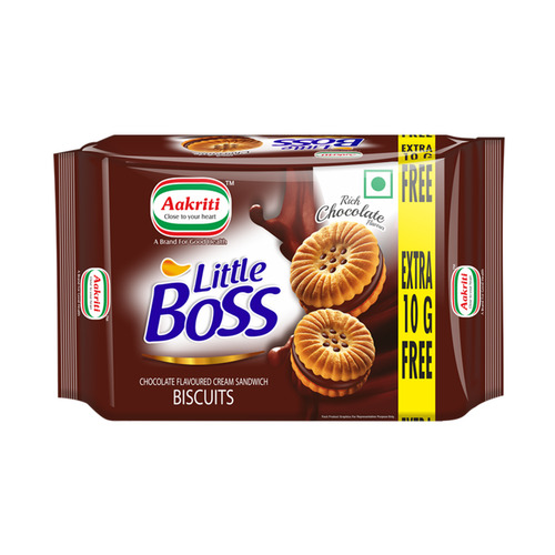 Chocolate Biscuits - 100% Pure, Eggless, Round, Brown | Premium Quality, Gluten Free, Low-Fat, Sweet Taste, Semi-Hard Texture, Ideal for Bakery and Restaurants