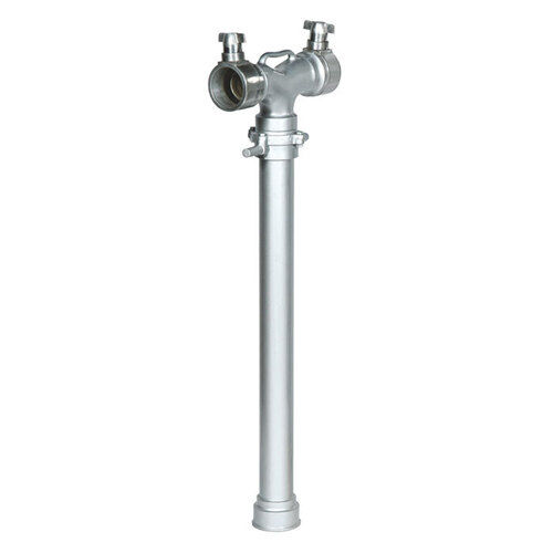 Durable And Strong Silver Color Rust Proof Aluminum Fire Stand Pipe