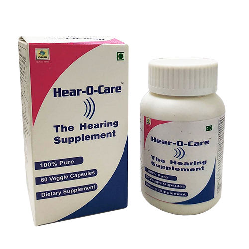 Hear-O-Care Herbal Capsules For Hearing Impairment And Disorders