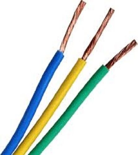 High Efficient Strength Flexible Single Core Multi Color Electrical Cable Application: Industrial