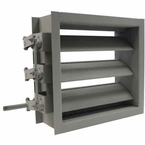 Mild Steel (Ms) Multi Flap Boiler Duct Dampers, For Smoke Control at Best Price in