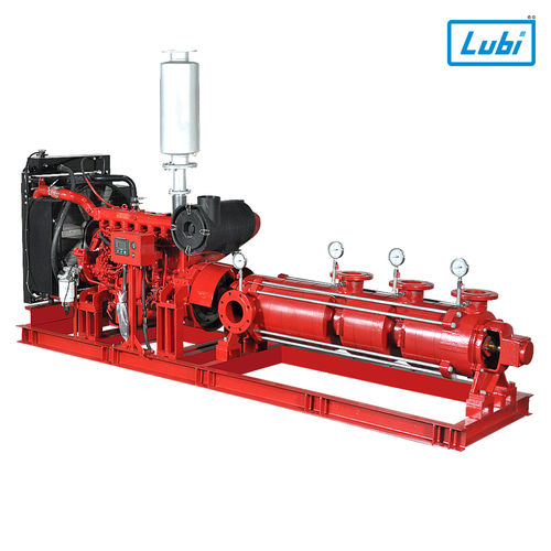 Multi Stage Multi Outlet Fire Pumps (LMM series) with Flow Range of 380 m3/h