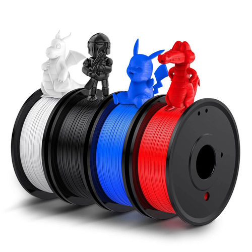 Multicolor 3D Printer Filament Roll (ABS And PLA)