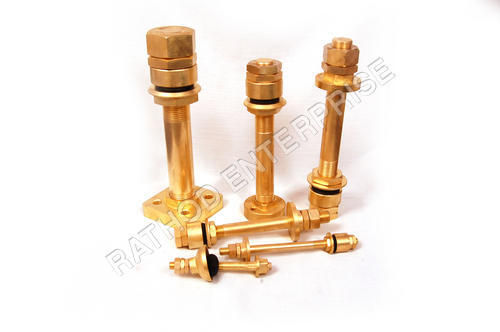 RE Three Phase Brass Transformer Bushing, For Connection