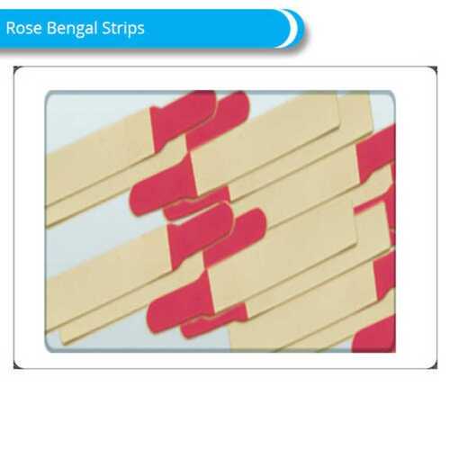 Rose Bengal Ophthalmic Strips For Hospital, Clinic And Laboratory