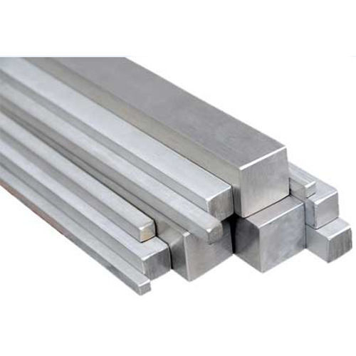 Silver Color Rust Resistant Strong And Durable Mild Steel Square Bars