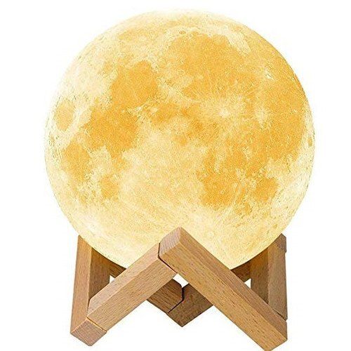 Black Table Top Moon Lamp, For Multi Purpose