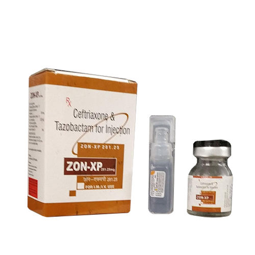 Zon-xp Ceftriaxone और Tazobactam एंटीबायोटिक इंजेक्शन