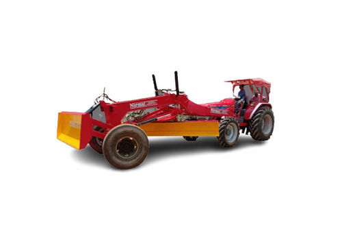 10 Feet 60 Hrc Paint Coated 2000 Kg Weight Mild Steel Tractor Grader