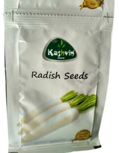 Grey-White 100 Grams Dried Food Grade Kashvin Agricultural Radish Seeds