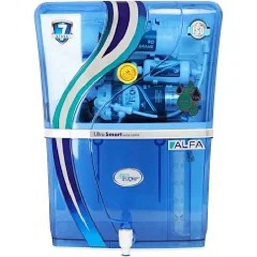 15 Liters 220 Voltage Plastic Body Wall Mounted Ro+Uv Water Purifier