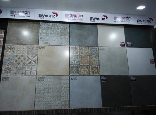 Metal Rak Normal Printing Bathroom Floor Tiles In Thane, Glossy, 600 Mm X 600 Mm