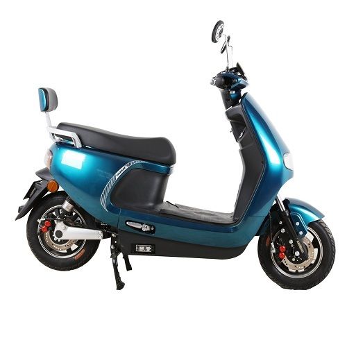 Bright Blue Color Electric Motor Scooter