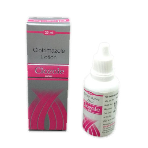 Clozole Clotrimazole Antifungal Skin Lotion, 32 ML