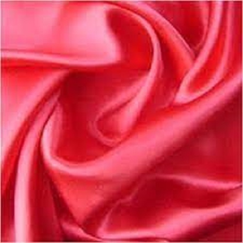 Comfortable And Soft Red Polyester Cotton Plain Shirting Fabric