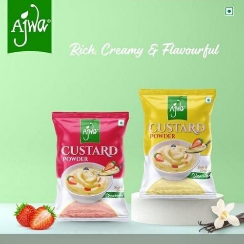 Custard Powder In Vanilla And Strawberry Flavour, Free From Impurities