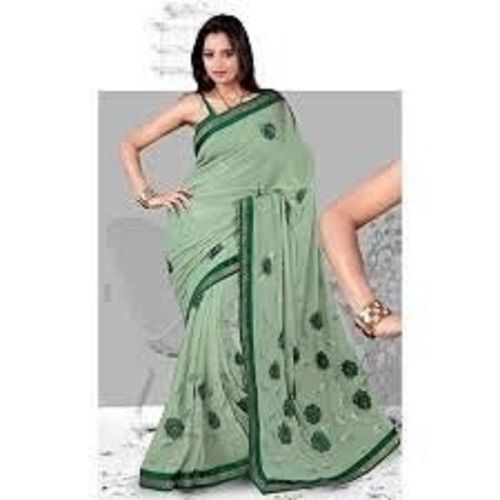 Green Color Art Silk Saree 