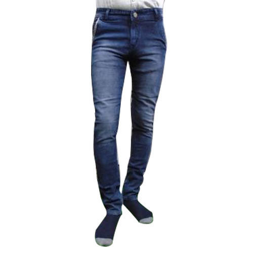 Men Stretchable Blue Denim Jeans For Casual Wear(42 Inches Length)