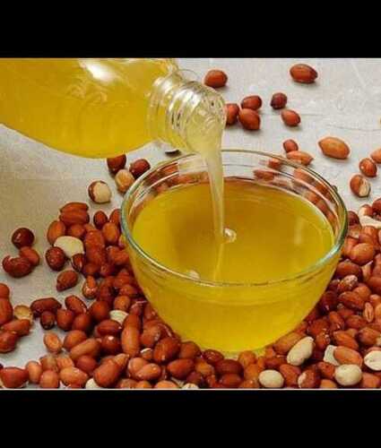 Natural Yellow Groundnut Oil For Cooking Use, High In Protein And Low Cholestrol