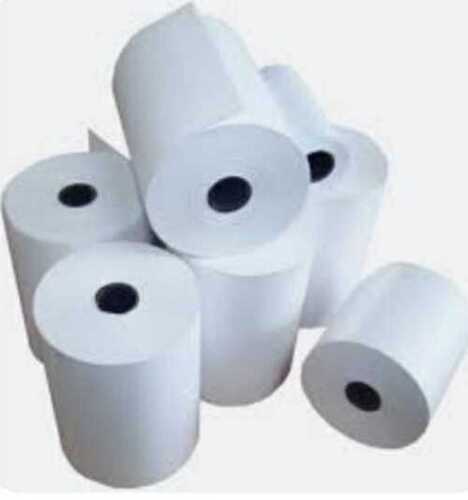 Plain White Thermal Paper Roll For High Speed Printing