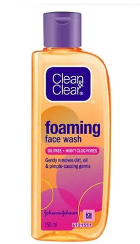 Removes Dirt Oil And Pimples Foaming Face Wash For All Skin Types, 150 ML