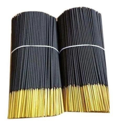 Solid Smooth Round Eco Friendly Less Smoke Natural Fragrance Black Incense Stick Burning Time: 20 Minutes