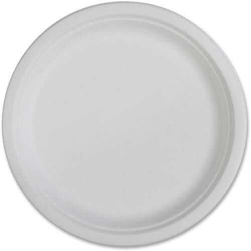 100% Eco Friendly Heat And Cold Proof Round Plain Disposable Paper Plates