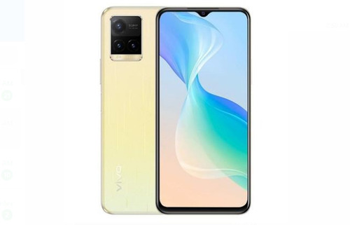 V23e 5G Smartphone - 6.44 Inch Full HD+ Display, 8GB RAM, 128GB Storage, Gold Color | 50MP Rear & 16MP Front Cameras, 5000mAh Battery with Fast Charging
